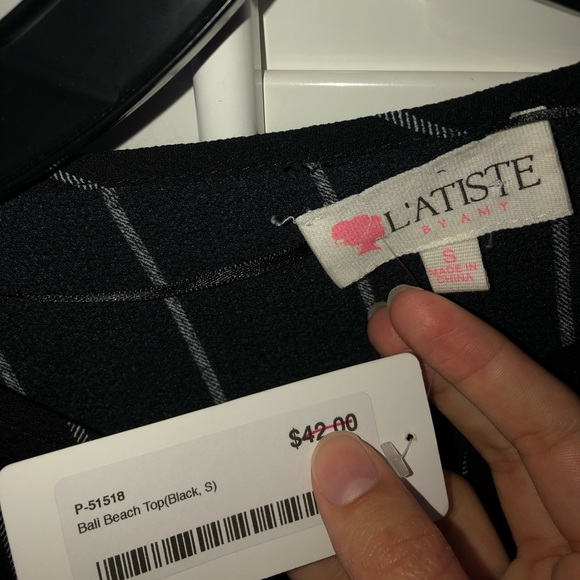 L’Atiste Bali Black Top (wrap) - Picture 5 of 5